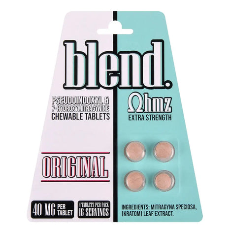 Blend OHMZ Extra Strength Pseudo and 7-OH Original Tablets 4ct