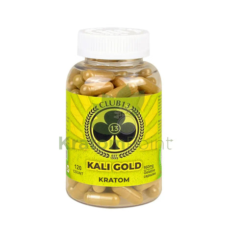 Club 13 Kratom Kali Gold Capsules 120 Count