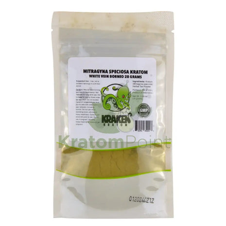 Kraken Kratom Powder 28G White Borneo