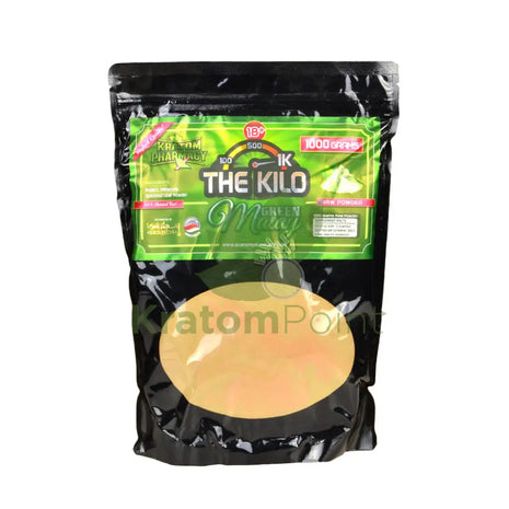 Kratom Pharmacy Powder Green Malay 1kg bag
