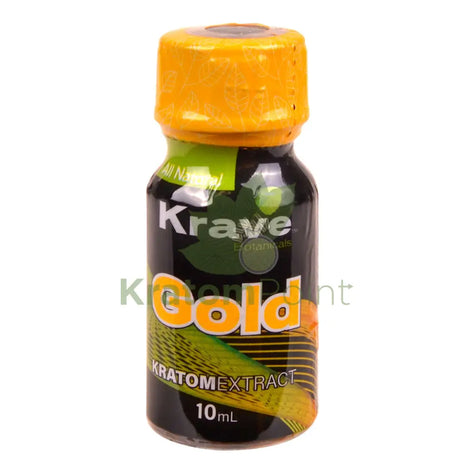 Krave Gold Kratom Extract 10ml 1 bottle