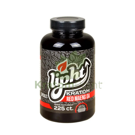 Lipht Kratom Premium Red Maeng Da Capsules 225ct