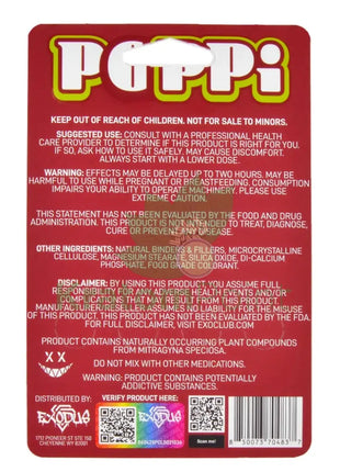 POPPi Hyper Hydroxy Blend 75mg Cherry Limeade Tablets 4 count Hydroxy