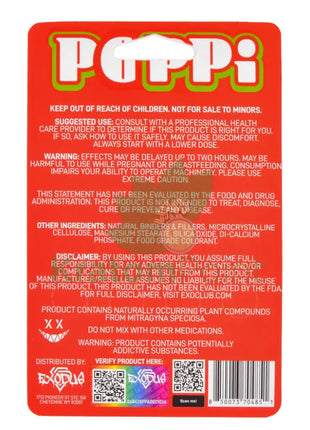 POPPi Hyper Hydroxy Blend 75mg Fiji Apple Tablets 4 count Hydroxy