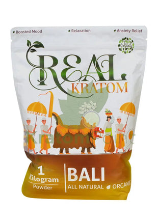 Real Kratom Bali Kratom Powder, 1 Kilogram-new