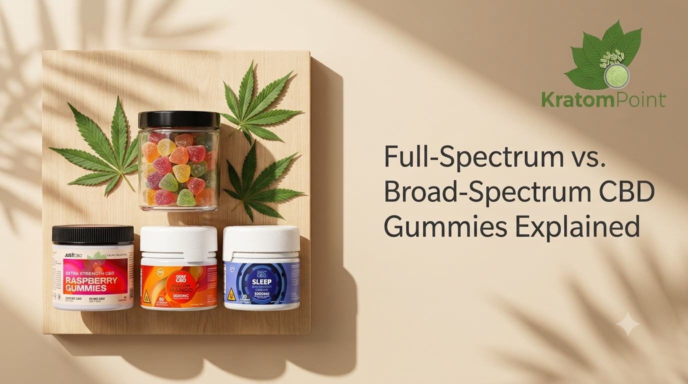 Full-Spectrum vs. Broad-Spectrum CBD Gummies Explained