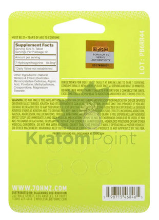 7 OHMZ Hydroxy 21mg Rapid Formula 6 Tablets Hydroxy