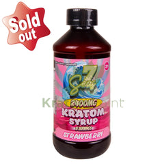 7 Seas 2400mg Strawberry Kratom Syrup 1 bottle