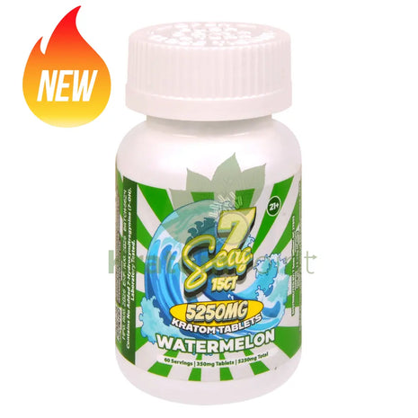 7 Seas Watermelon Kratom Tablets 5250mg 15ct - kratom extract
