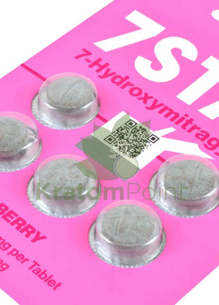 7 Star Berry Hydroxy Kratom 5 Tablets Hydroxy