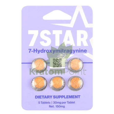 7 Star Hydroxy Kratom 5 Tablets Hydroxy