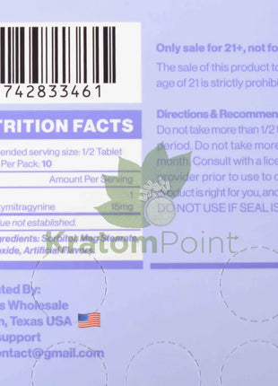 7 Star Hydroxy Kratom 5 Tablets Hydroxy