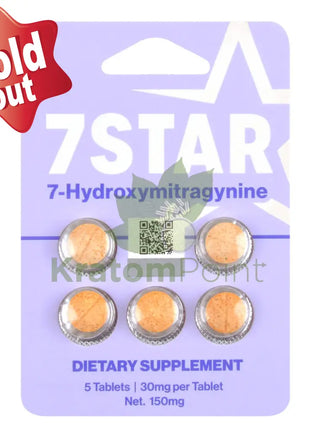 7 Star Hydroxy Kratom 5 Tablets Hydroxy