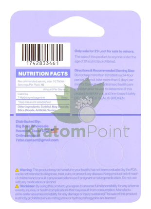 7 Star Hydroxy Kratom 5 Tablets Hydroxy
