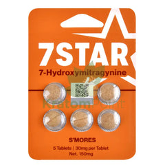 7 Star S’Mores Hydroxy Kratom 5 Tablets Hydroxy