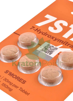 7 Star S’Mores Hydroxy Kratom 5 Tablets Hydroxy