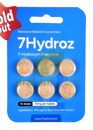 7Hydroz 7-OH 15mg Tablets 6ct Hydroxy