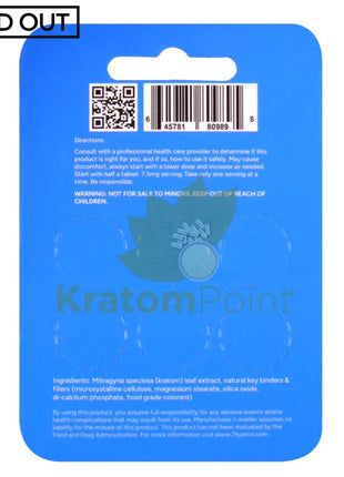 7Hydroz 7-OH 15mg Tablets 6ct Hydroxy