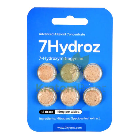 7Hydroz 7-OH 15mg Tablets 6ct Hydroxy