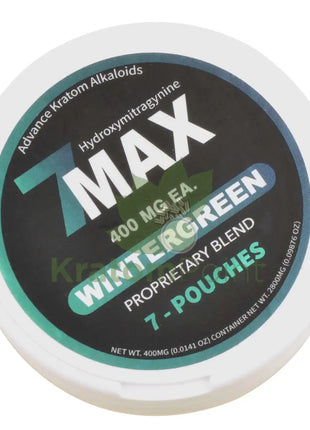 7Max Hydroxymitragynine Wintergreen Can 1 Ct