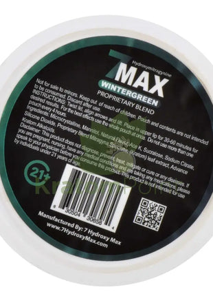 7Max Hydroxymitragynine Wintergreen Can 1 Ct