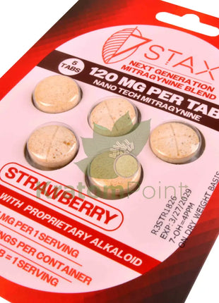 7Stax Nano Tech 120mg Mitragynine Strawberry Tablets 5 count - kratom extract