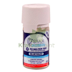 7Stax Nano Tech Mitragynine Blue Razz Tablets 40mg 15 count