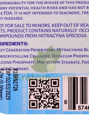 7Stax Nano Tech Mitragynine Blue Razz Tablets 80mg 5 count kratom extract