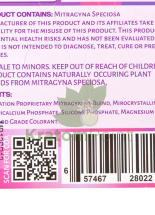 7Stax Nano Tech Mitragynine Mixed Berry Tablets 80mg 5 count