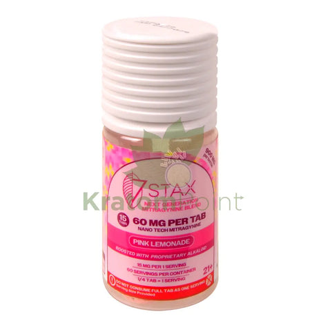 7Stax Nano Tech Mitragynine Pink Lemonade Tablets 60mg 15 count kratom extract