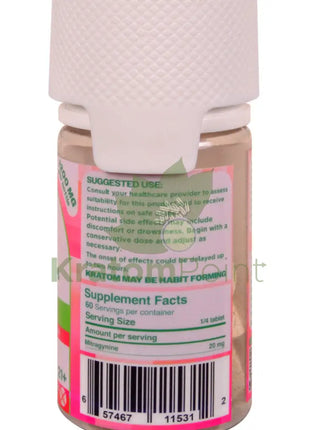 7Stax Nano Tech Mitragynine Raspberry Tablets 80mg 15 count