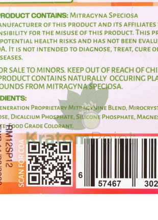 7Stax Nano Tech Mitragynine Raspberry Tablets 80mg 5 count