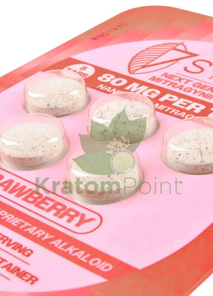 7Stax Nano Tech Mitragynine Strawberry Tablets 80mg 5 count