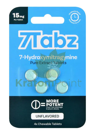 7Tabz Hydroxymitragynine Kratom Tablets 4 Count