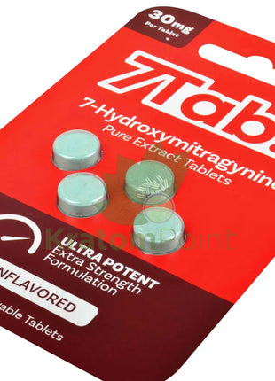 7Tabz Ultra Potent 30mg Hydroxy Unflavored Tablets 4 count Hydroxy