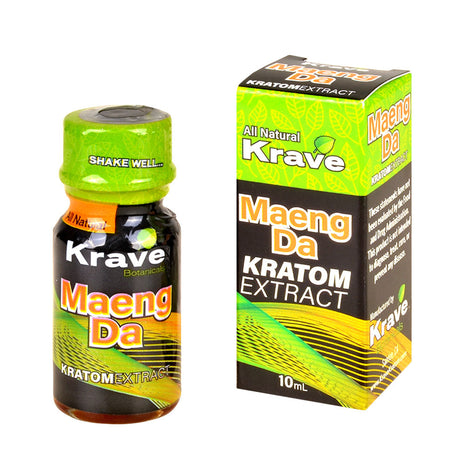 Krave Maeng Da Kratom Extract, 10ml, 1 bottle