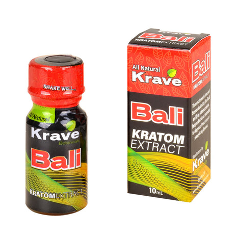 Krave Bali Kratom Extract, 10ml, 1 bottle