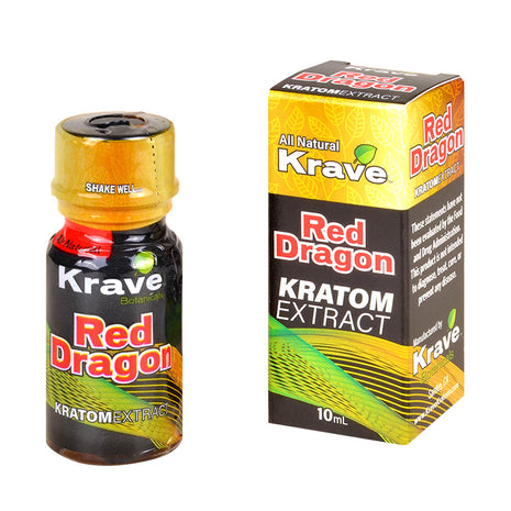 Krave Red Dragon Kratom Extract, 10ml, 1 bottle