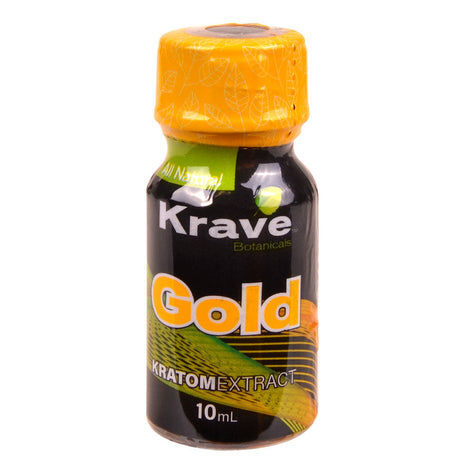 Krave Gold Kratom Extract 10ml 1 bottle