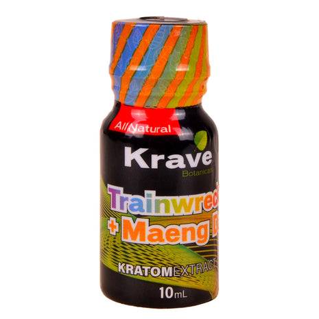 Krave TrainWreck + Maeng Da Kratom Extract 10ml 1 bottle