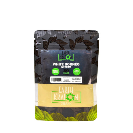 Earth Kratom White Borneo 30 Grams Powder