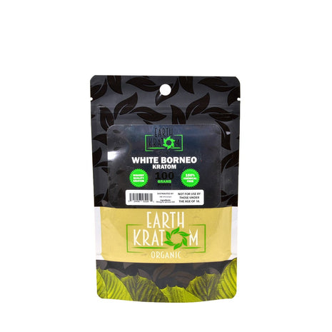 Earth Kratom White Borneo 100 Grams Powder