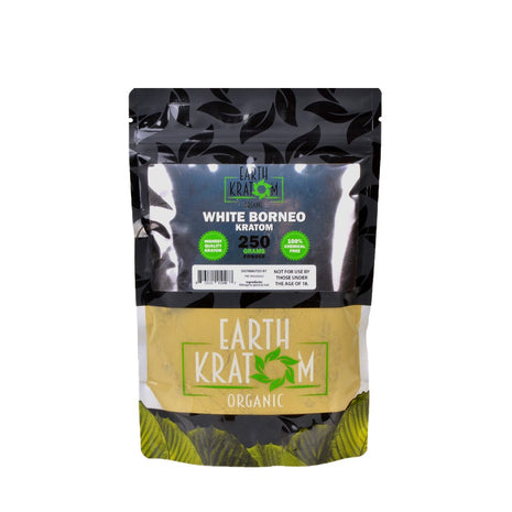Earth Kratom White Borneo 250 Grams Powder