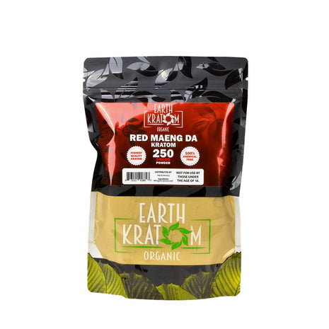 Earth Kratom Red Maeng Da 250 Grams Powder