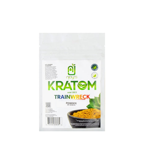 Njoys Trainwreck Kratom Powder 30 Grams