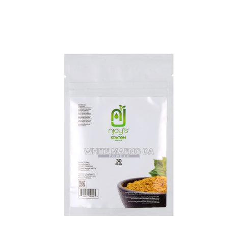 Njoys White Maeng Da Kratom Powder 30 Grams