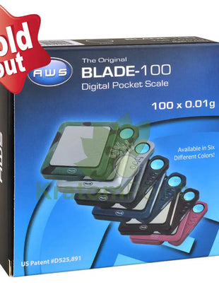 AWS Blade 100 digital scale front