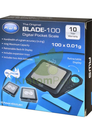 AWS Blade 100 digital scale back