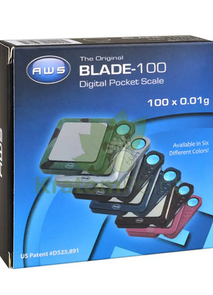 AWS Blade 100 digital scale front