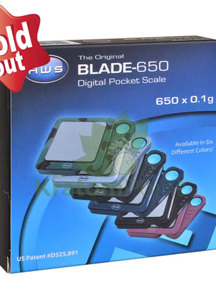 AWS Blade 650 digital scale front
